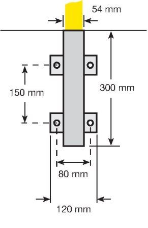 Traffic-Line Steel Hoop Guard